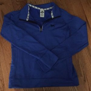 Pink brand quarter zip sweatshirt
